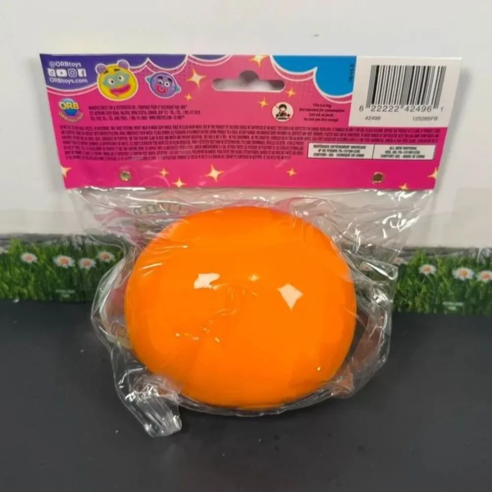 ORB Curiosities Smushers Squishy Toy New Sealed Orange